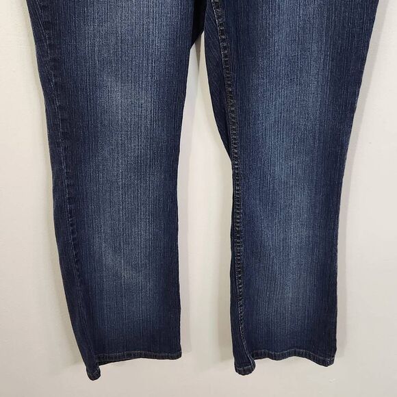 Riders by Lee Boot Cut Jeans Size 16 Classic Bootcut Denim - Picture 3 of 8